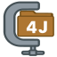 Compress4J logo